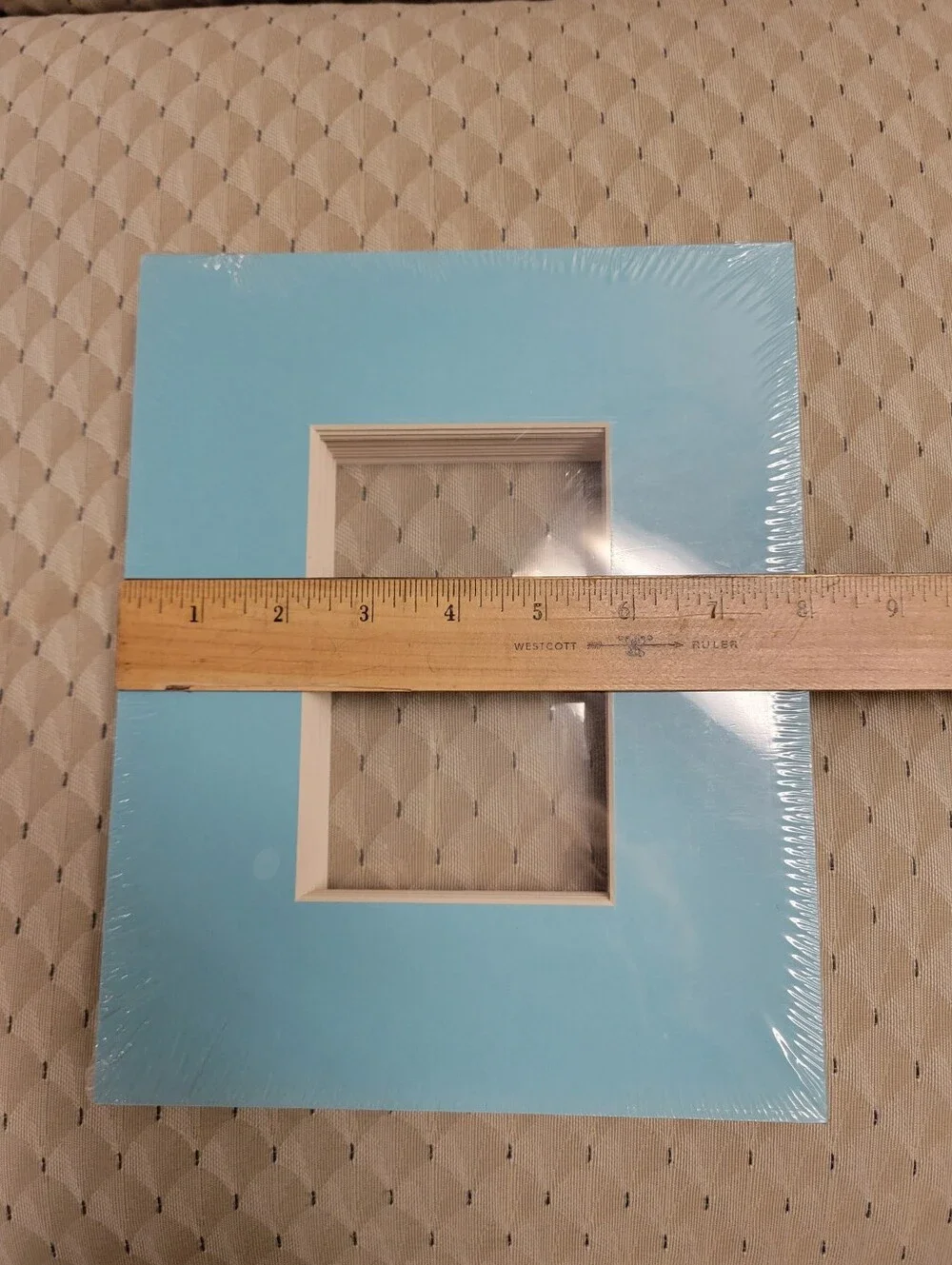 Bundle Of Blue Photo Frame Mats 28 Total